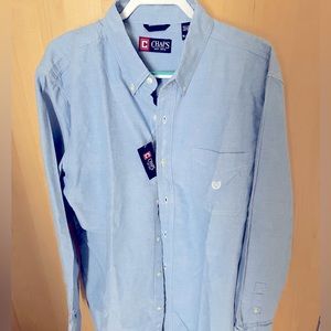 Men’s Wrangler and Chaps XL brand new button down shirts